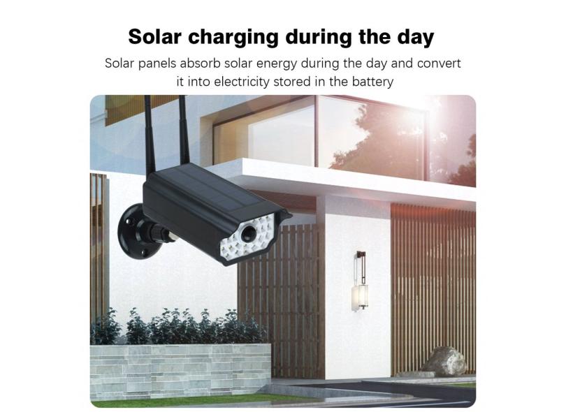 Manequim Solar Camera High Powered Simula??O cctv Falso Camera piscando Led em Promoção é no Buscapé
