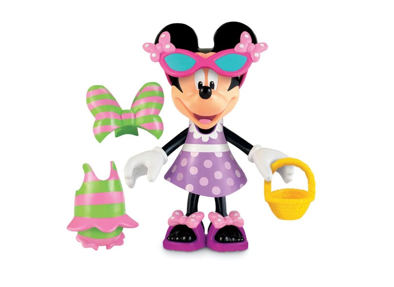 Boneca Disney Minnie Praia Mattel