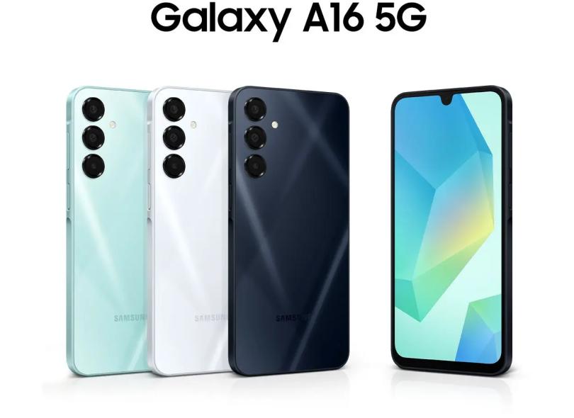 Cores do celular Samsung Galaxy A16 5G