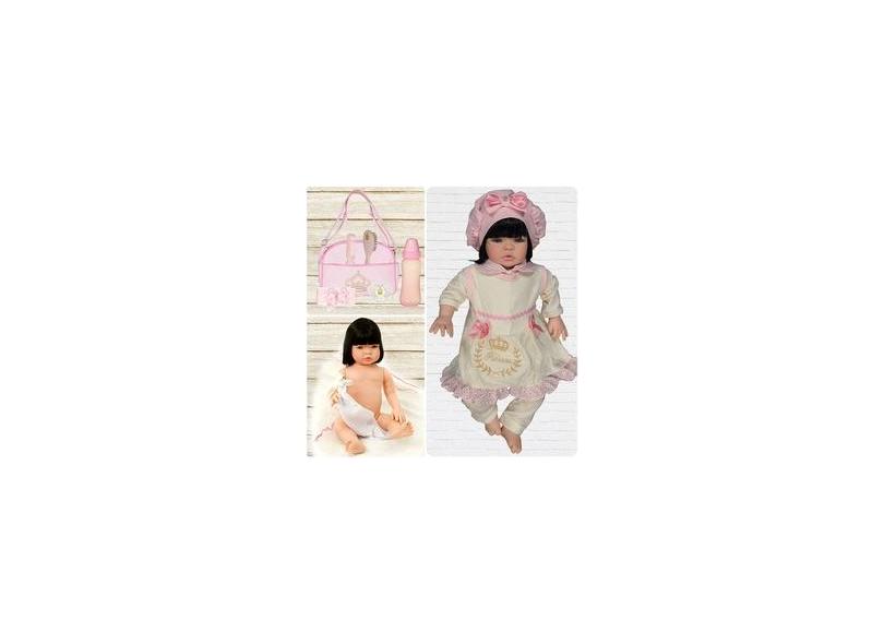 Boneca Reborn Ashley Caqui De Pano Cegonha Reborn Dolls - USA Magazine