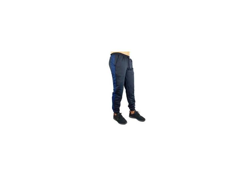 Calça Moletom Masculina Com Botões - Conforto Pós-Cirúrgico E Esportiva