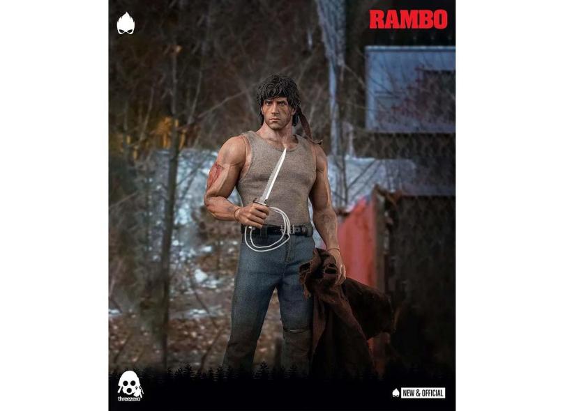 Threezero Rambo First Blood John Rambo 1/6 Scale Figure com o Melhor ...