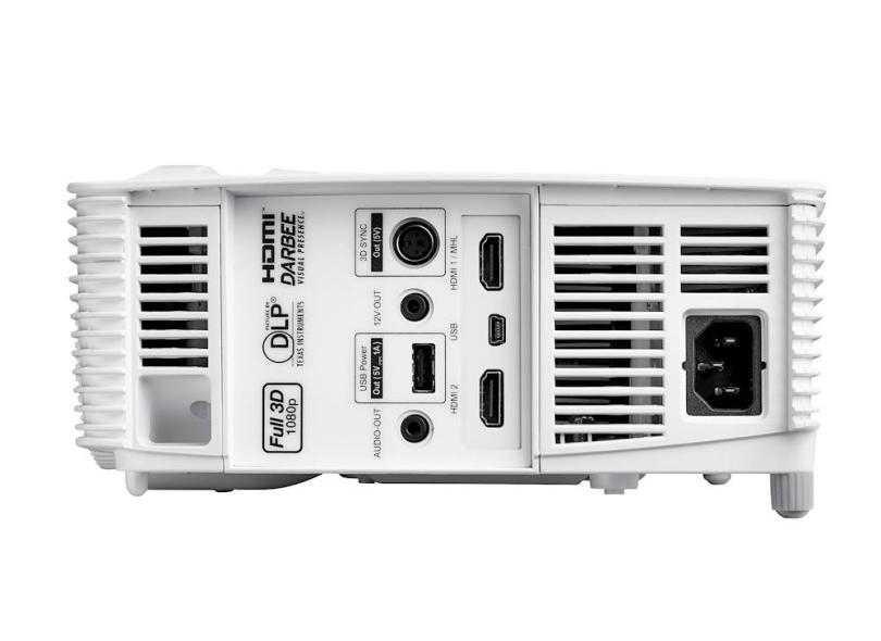 Projetor Optoma 3500 lumens Projeção em 3D HD39 Darbee