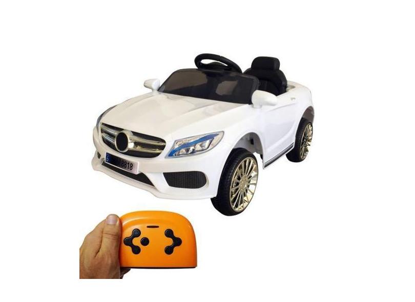 Mini Carro Elétrico Infantil 6V Branco Bw-007Br Importway