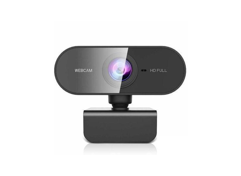 Webcam 1080P Webcam  Full Hd Com Microfone Para Chamadas De Vídeo, Câm