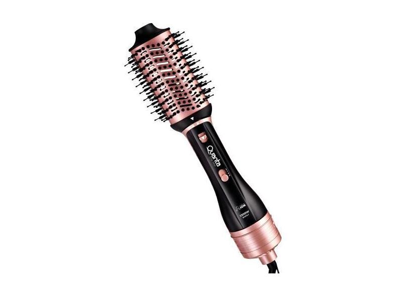Escova Secadora Quanta Easy Step QTES6001 1300 W - Preto/Rose Gold