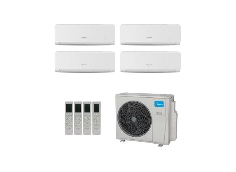 Ar-Condicionado Multi Split Inverter Springer Midea 36.000 (4x Evap HW 9.000) Quente/Frio 220V