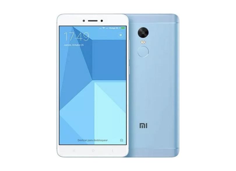 Smartphone Xiaomi Redmi Note 4X 64GB 13.0 MP 2 Chips Android 6.0 (Marshmallow) 3G 4G Wi-Fi