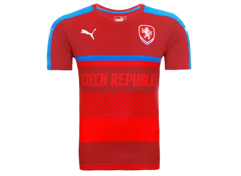 Camisa Treino República Tcheca 2016 Puma