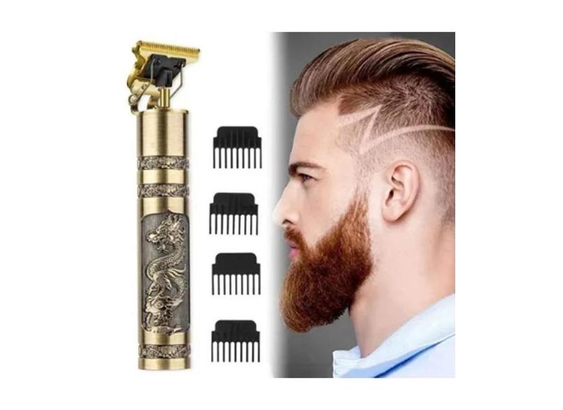 Máquina Corta Cabelo Recarregável Barbeador Barba Bigode - A.R Varieda