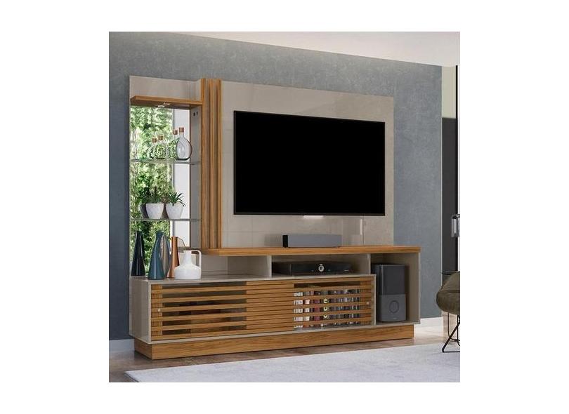 Home Theater Frizz Plus para TV de até 60 polegadas - FENDI / NATURAL 