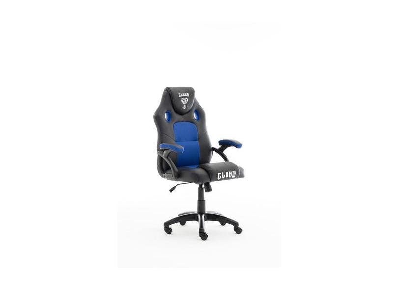 Cadeira Gamer Jungle Preta E Azul Clanm