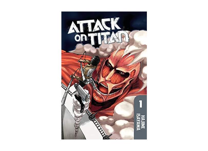 Attack on Titan 1 - Capa Comum - 9781612620244