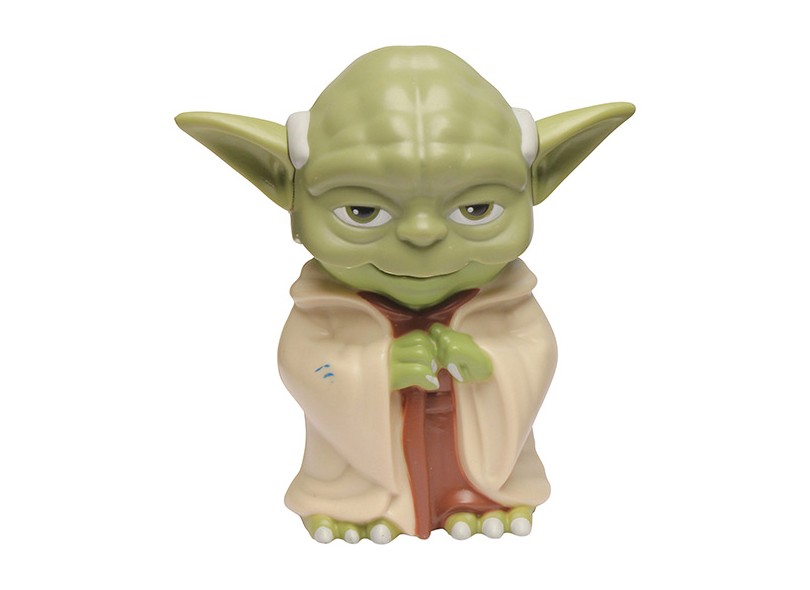 Boneco Star Wars Mestre Yoda Lanterna - DTC
