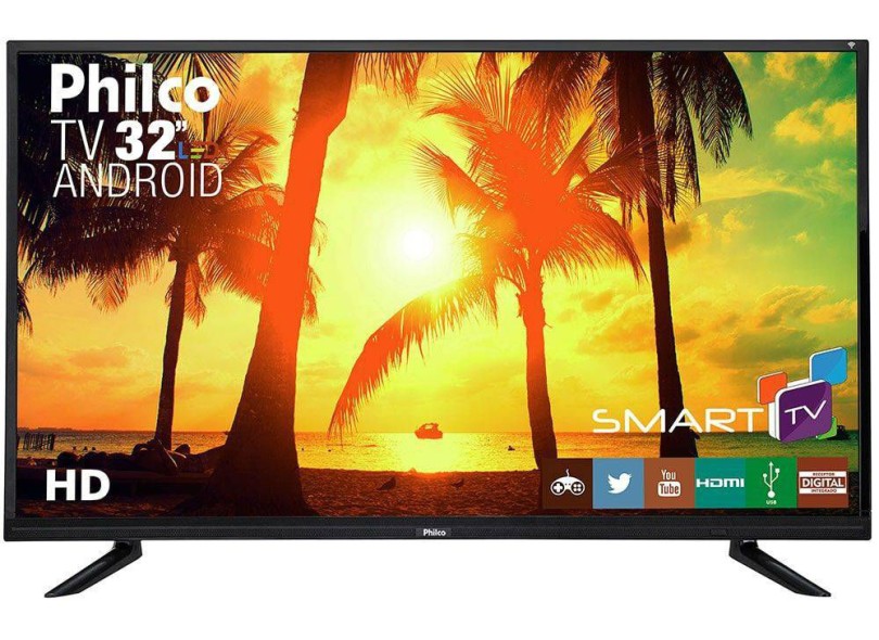 Smart TV TV LED 32" Philco PTV32E20DSGWA 2 HDMI