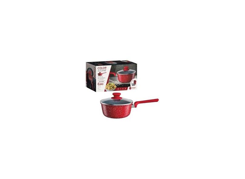 Panela Avulsa Antiaderente Fogão Indução Cerâmico 20cm Colorstone ...