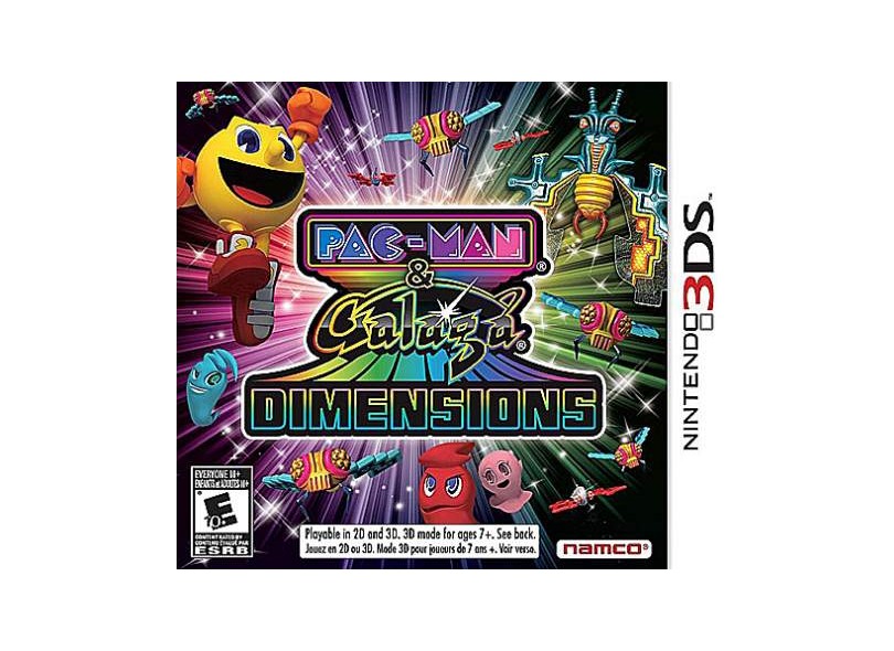 Jogo Pac-Man & Galaga Dimensions Namco Bandai N3DS