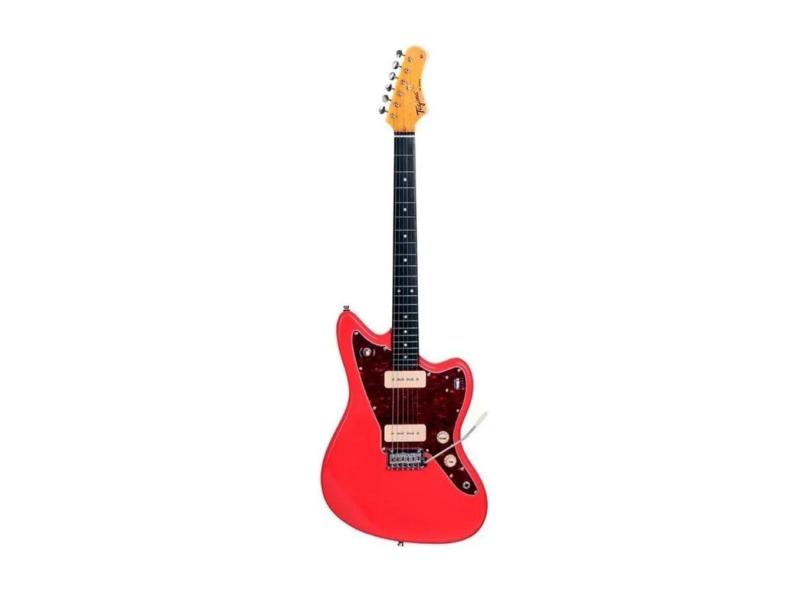 Guitarra Elétrica Woodstock Tagima Jazzmaster TW61 Fiesta Red 6 Cordas