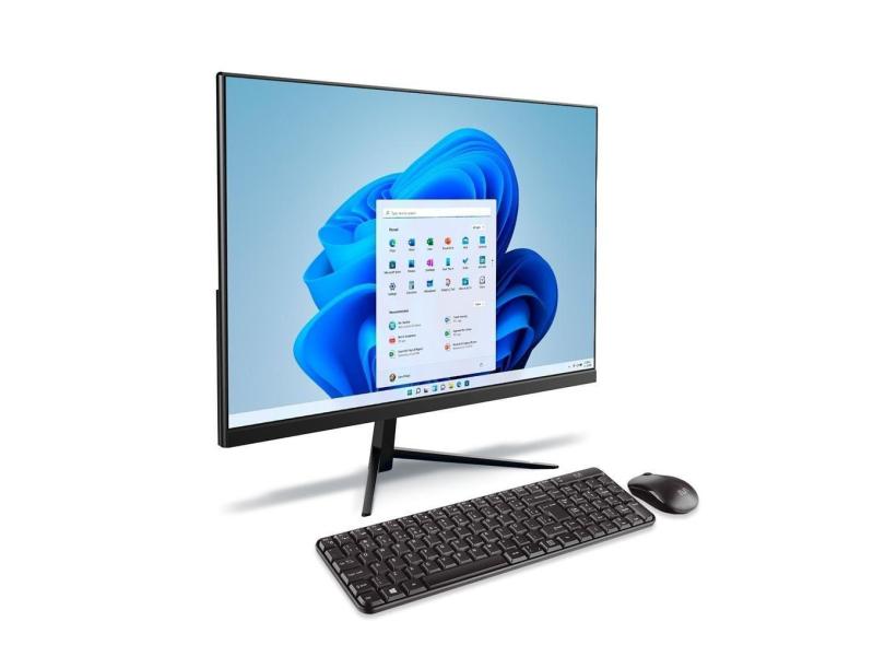 Computador All-in-One 23.8&quot; Multilaser Ultra UB840, Core i3, Memória 4GB, SSD 120GB, Windows 11