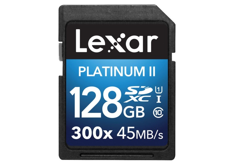 Cartão de Memória SDXC Lexar Platinum II 128 GB LSD128BBNL300