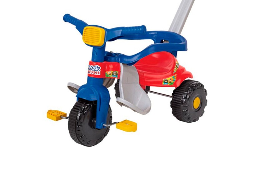 Triciclo com Pedal Magic Toys Tico-Tico Festa 2560