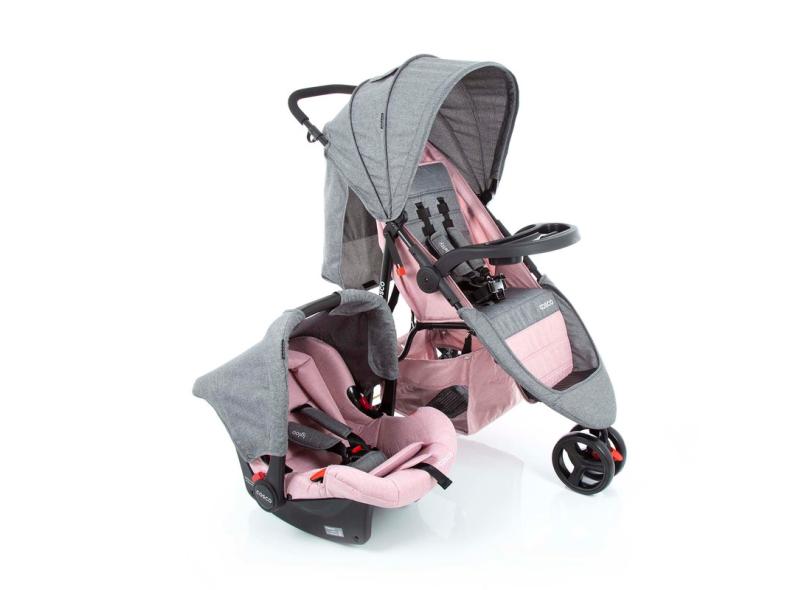 Carrinho de Bebê Travel System com Bebê Conforto Cosco Jetty Duo