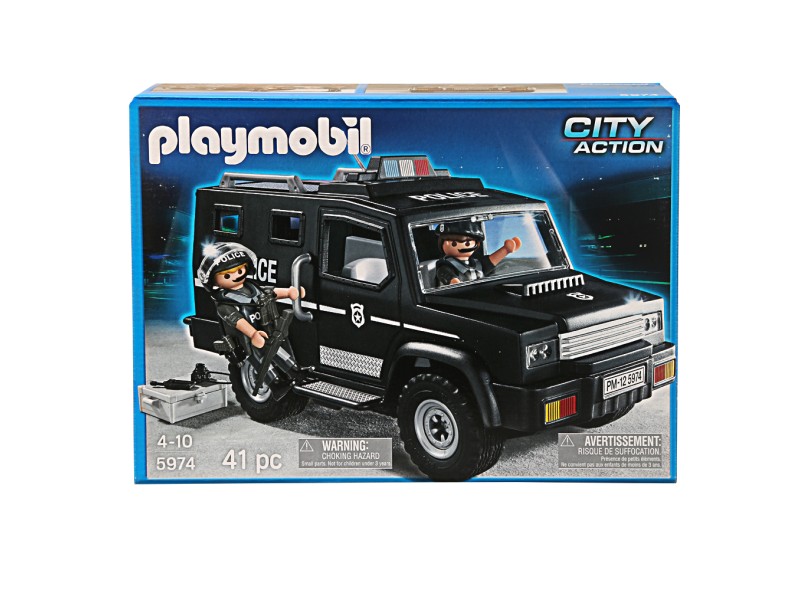 Boneco Playmobil Carro Swat - Carro Swat