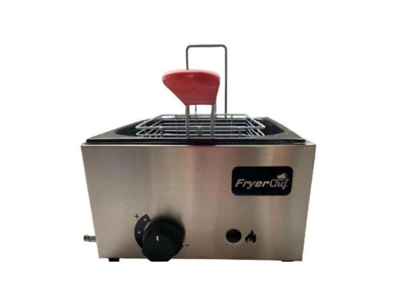 Fritadeira A Gás 5L Fryer Chef Cor Inox