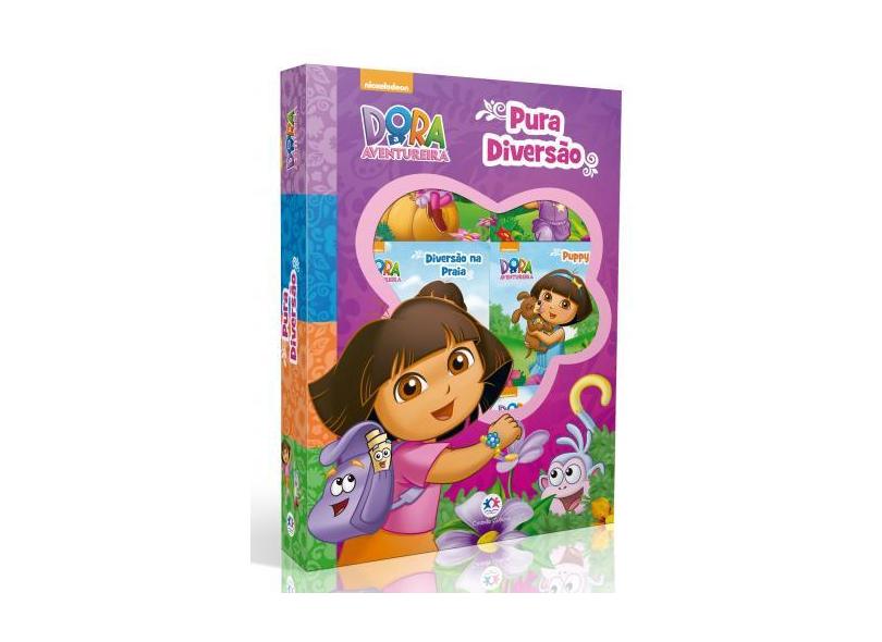 Box Dora a Aventureira: Pura Diversão - 6 Volumes - Ciranda Cultural - 9788538060819