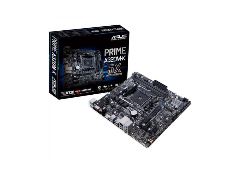 Placa Mãe P/AMD Asus A320M-KBR AM4 DDR4 Matx PRODUCT_ZOOM