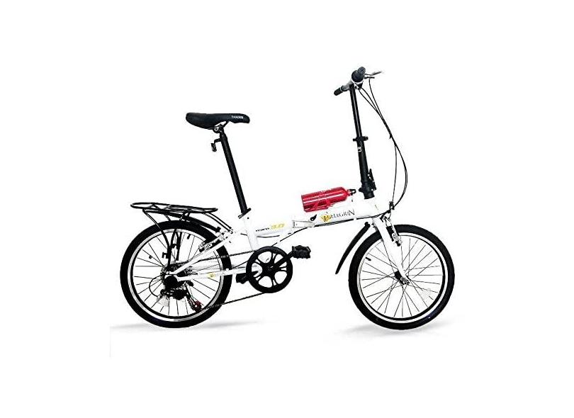 Bicicleta Dobrável Pelegrin Tempo 3.0 Branca