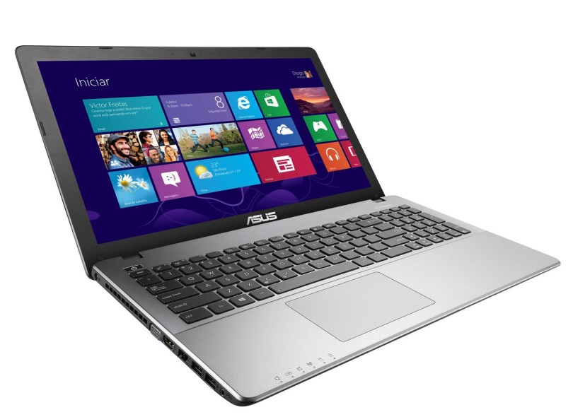 Notebook Asus Intel Core i5 3317U 3ª Geração 6 GB de RAM HD 500 GB LED 15,6" Windows 8 X550CA-BRA-XX502H