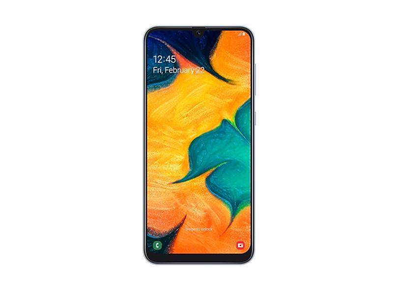 Smartphone Samsung Galaxy A30 64GB 16,0 MP 2 Chips Android 9.0 (Pie) 3G 4G Wi-Fi