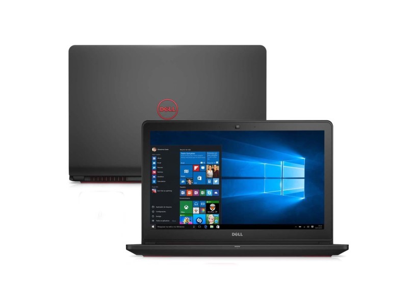 Notebook Dell Inspiron 7000 Intel Core i5 6300HQ 8 GB de RAM HD 1 TB LED 15.6 " GeForce GTX 960M Windows 10 i15-7559-A10 Gaming Edition