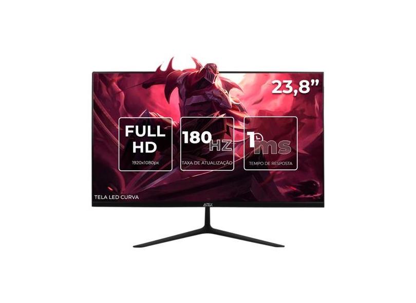Monitor Gaming Tela Led Curva 23,8'' Ips Full Hd 1ms 180hz DELTA-M2412AC