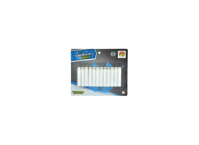 Arma Lançador Nerf Agua Refil 12 Dardos Brinde Super Shot  (KIT-DMT-4688-5161) tem aqui, na ABMIDIA!