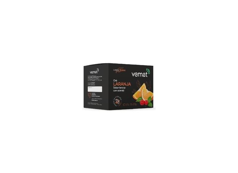 Cha Misto Laranja Sabor Laranja Com Acerola Rico Em Vitamina C Vemat 15 Saq