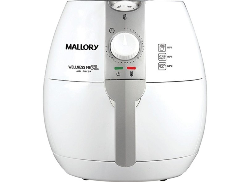Fritadeira Elétrica Sem óleo Mallory Wellness Fry XL
