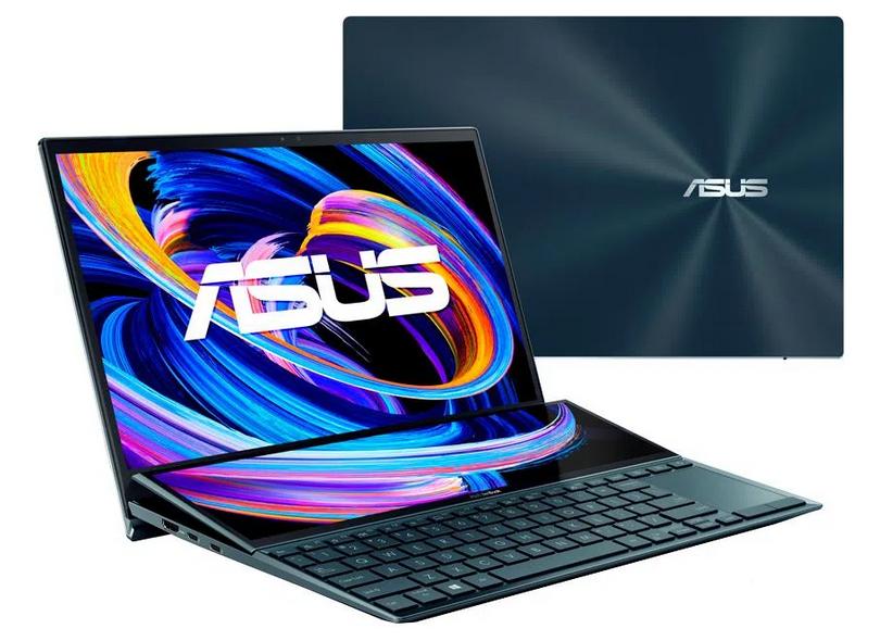 Notebook Asus Zenbook Duo Ux482ear Hy438w Intel Core I7 1195g7 14 16gb Ssd 512 Gb Windows 11 6480