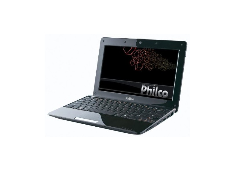 Netbook Intel Atom N270, 2GB, HD 250GB, Tela LED 10" com Webcam, Linux, PHN 10303 - Philco