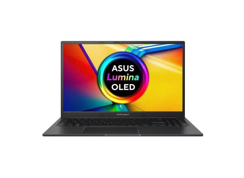 Notebook ASUS Vivobook 15X OLED K3504ZA-L1102W Intel Core i7 1255U 16Gb Ram 512Gb SSD Windows 11 Home Intel Iris Xe FHD 15,6" Preto