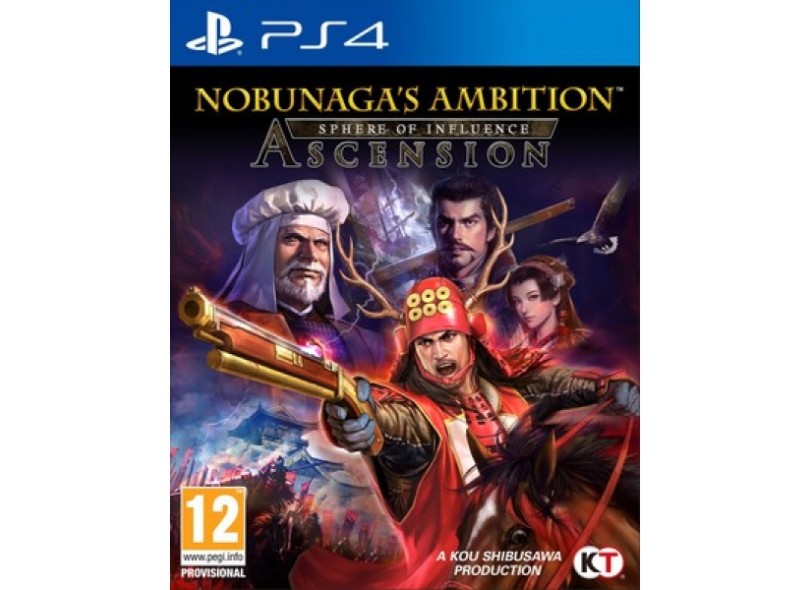 Jogo Nobunagas Ambition Sphere of Influence Ascension PS4 Koei