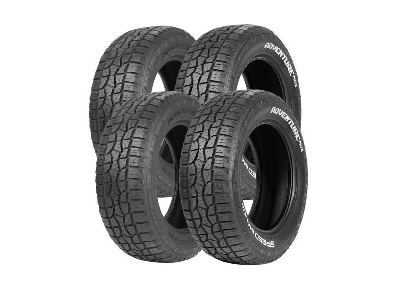 Jogo 4 Pneus Speedmax Aro 16 Adventuremax All-Terrain 265/70R16 117/114S XL - Letras Brancas