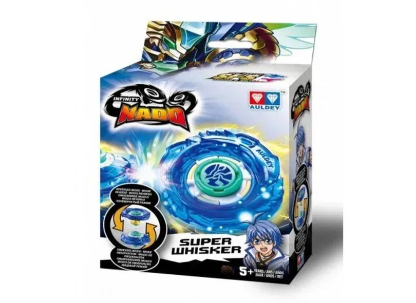 Kit Com 4 Peões Beyblade Metal + Lançador + Arena - Wild Top