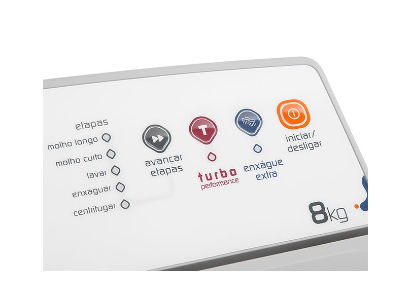 Lavadora Automática Brastemp Clean 8 kg BWB08A