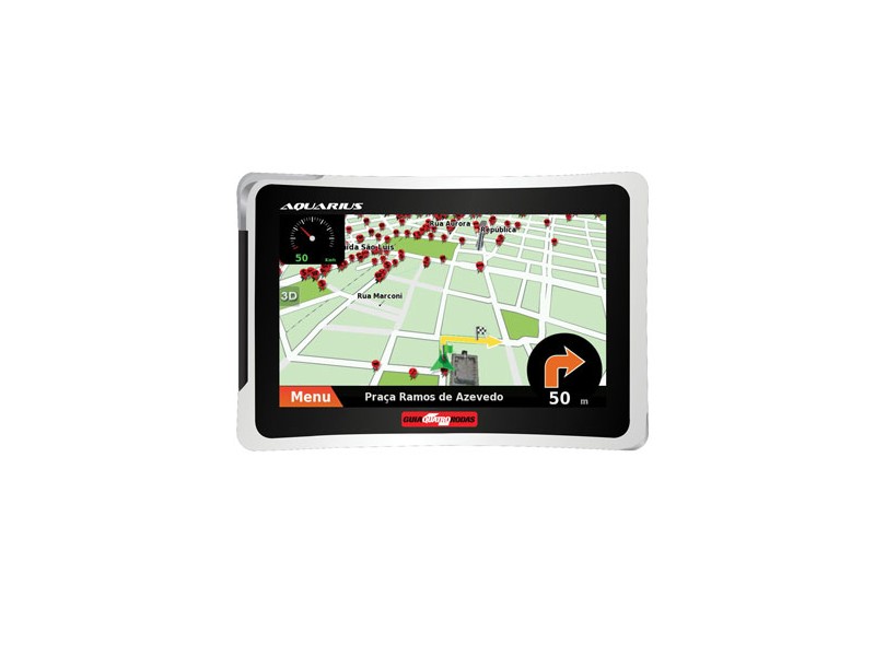 GPS Automotivo Aquarius MTC4553 5,0 " Touchscreen
