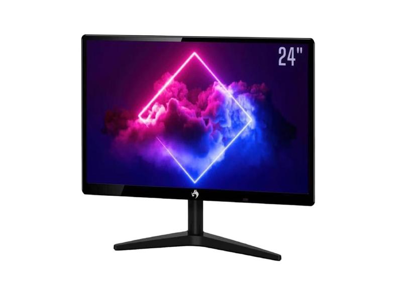 Monitor Led Gamer 24`` Fox Widescreen Hdmi Vga 75Hz Bivolt-Preto