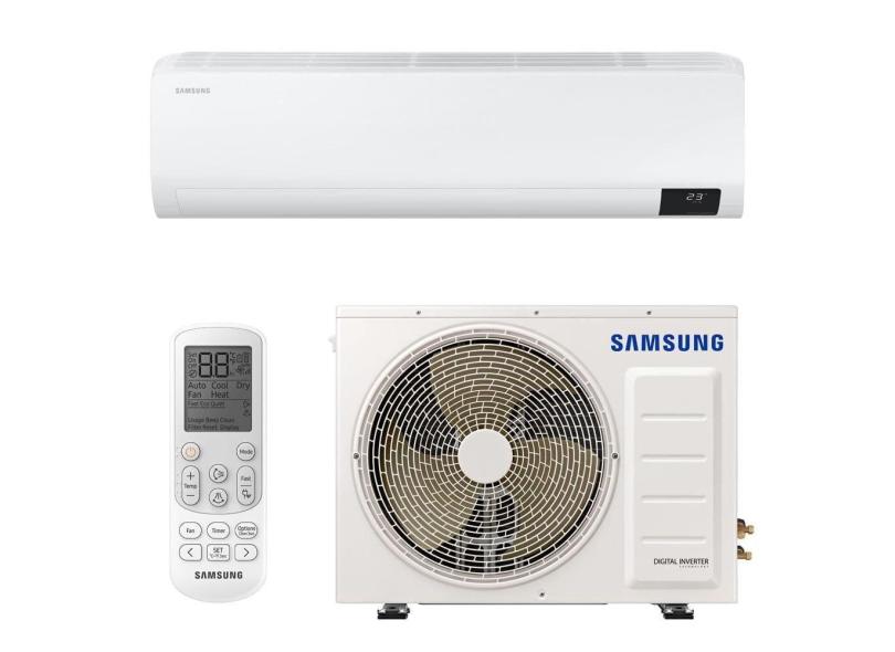 Ar-Condicionado Split Inverter 18000 BTUs Samsung Ultra High Wall Só Frio AR18CVHZCWKNAZ/AR18CVHZCWKXAZ 220V