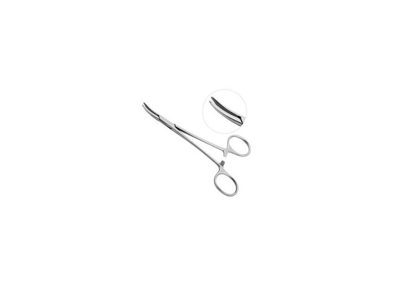 Pinça Halstead Mosquito (hemostática) Curva - - 12cm com o Melhor Preço ...