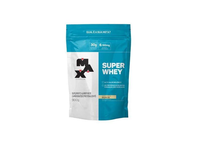 Super Whey Protein Refil 900G - Max Titanium